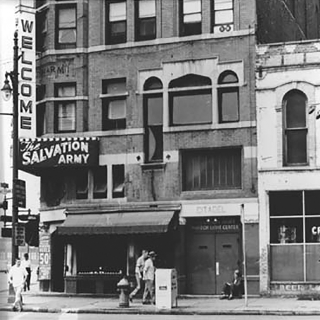 Salvation Army Mission, Detroit Bowery, c. 1941
