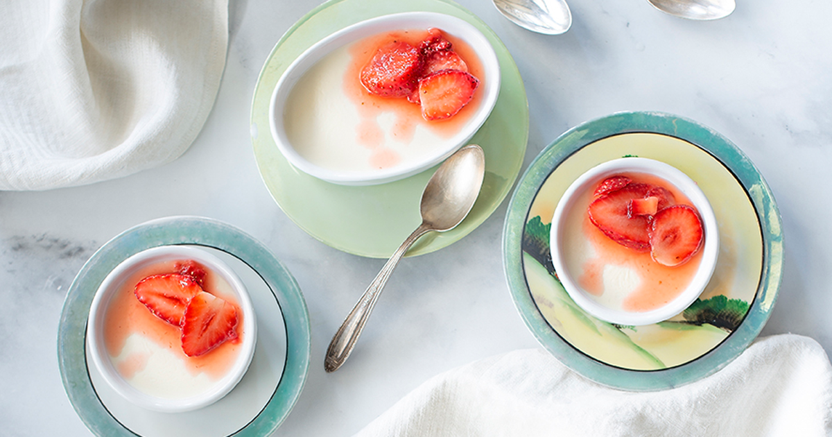 Recipe: Berry Panna Cotta