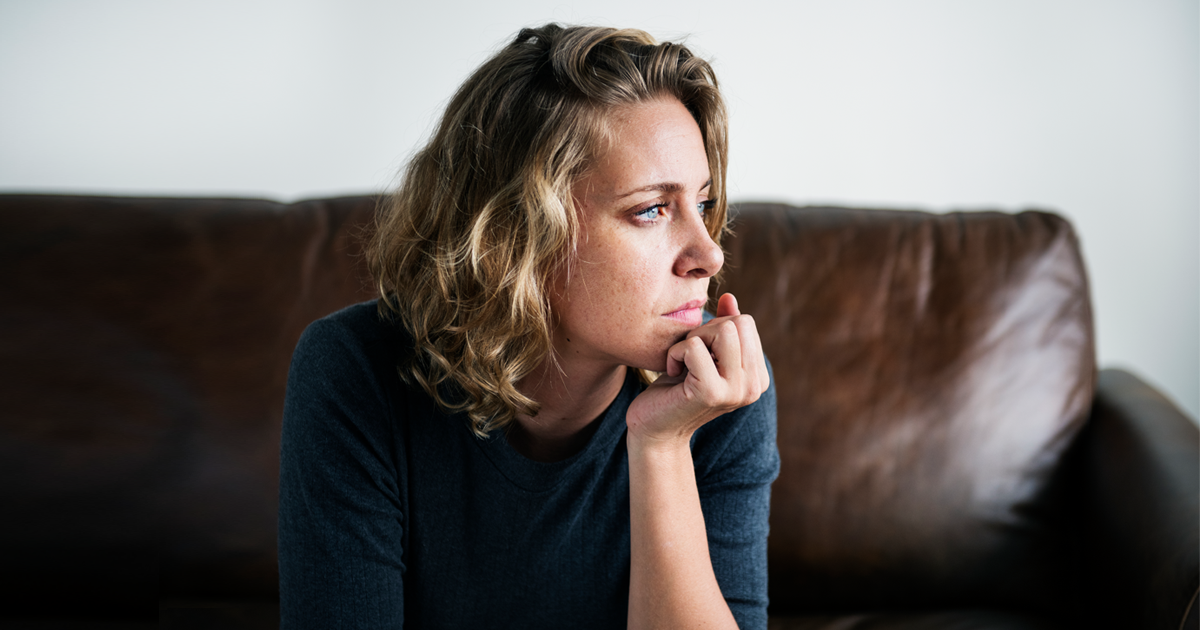 Woman Thinking, Sad