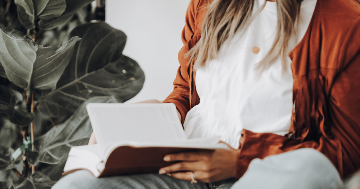 Woman Reading Bible