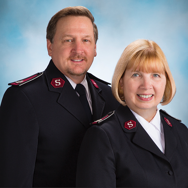 Lt.-Colonels Thomas and Jackie Bowers