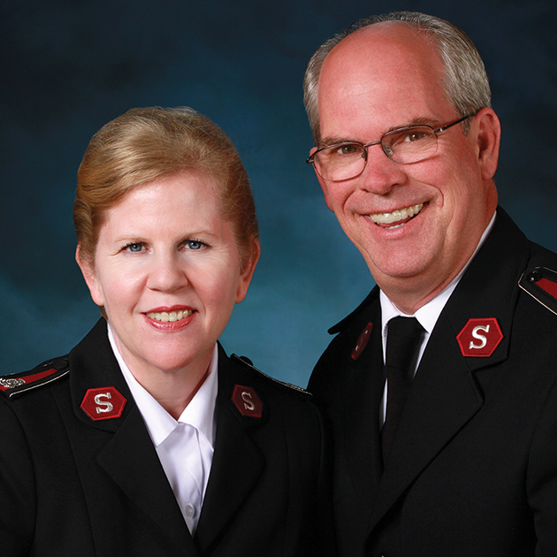 Lt.-Colonels Tim and Cindy Foley