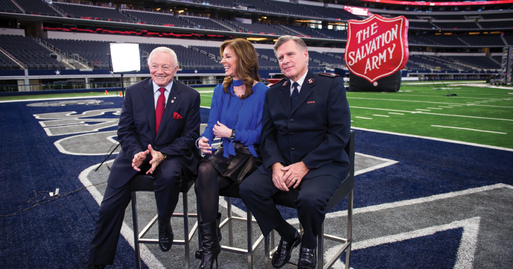 Jerry Jones, Charlotte Jones - Salvation Army