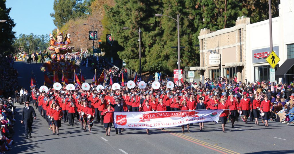 Salvation Army Rose Parade 2019