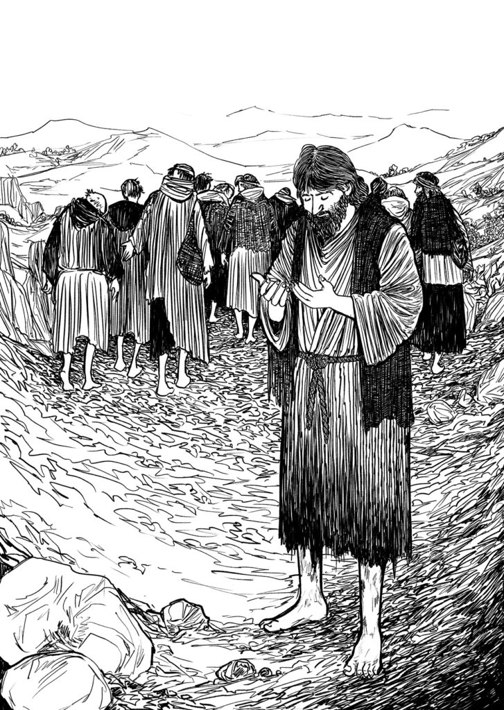 Bible Study illustration about Luke 17: 11-19